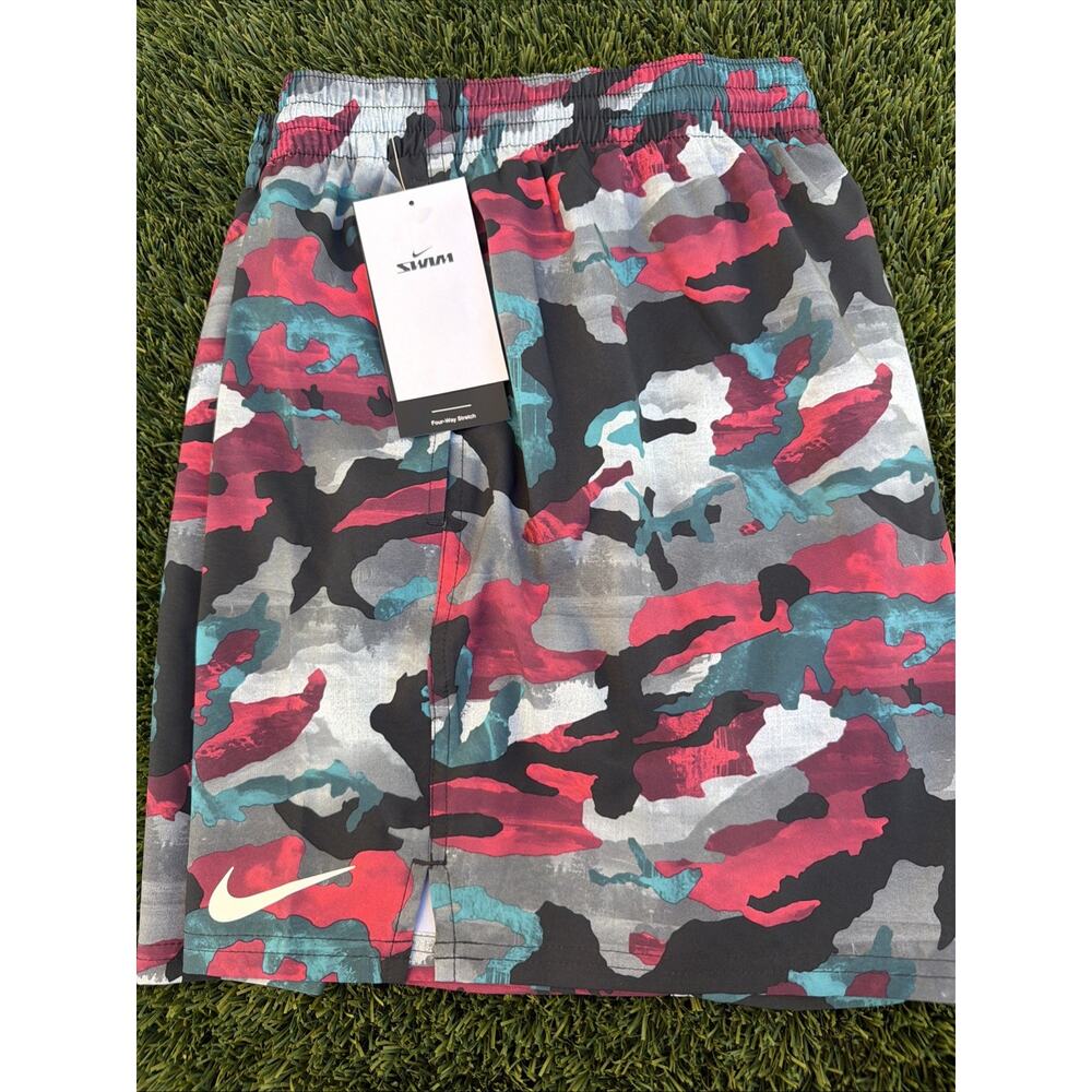 Nike Volley Swim Shorts Trunks 5” XL New Pink Grey White‎ Camo NEW!